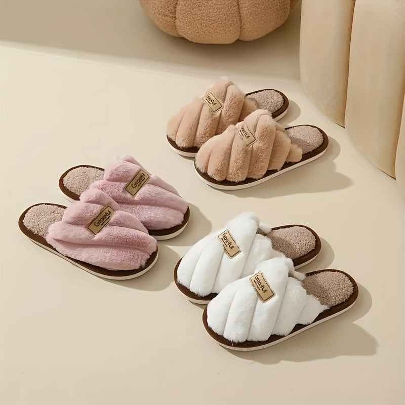 Women'S Soft Indoor Striped EVA Slippers - Comfortable, Quiet, and Comfortable for Home or Casual Wear, All-Season Use, Fabric Upper and Insole, EVA Sole, Slip-On Design, Allseason Slippers | Stripe Pattern | EVA Sole Slipper