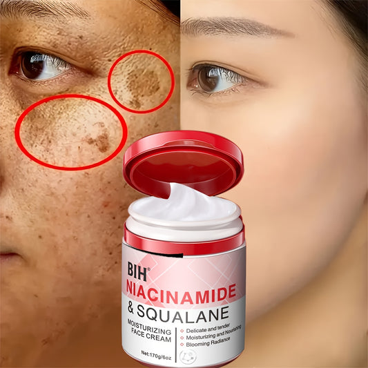 Niacinamide Squalane Mask, Contains Niacinamide, Plant Squalane, Plant Essence Extract, Deep Hydration, Moisturizing, Moisturizing, Face Cream, Autumn And Winter Facial Care Cream, Gift for Family